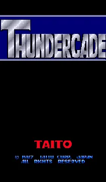 Thundercade / Twin Formation screen shot title